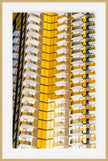 Fields of Gold- Abstract Architecture Photography Framed Print | Modern Fine Art | by Kevin Quinn