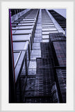 Red Rain- Abstract Architecture Photography Framed Print | Modern Fine Art | by Kevin Quinn