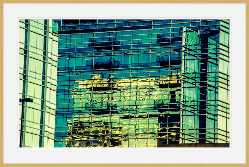 Watercoloring With You- Abstract Architecture Photography Framed Print | Modern Fine Art | by Kevin Quinn