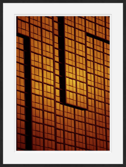 Sunset Ballet- Abstract Architecture Photography Framed Print | Modern Fine Art | by Kevin Quinn