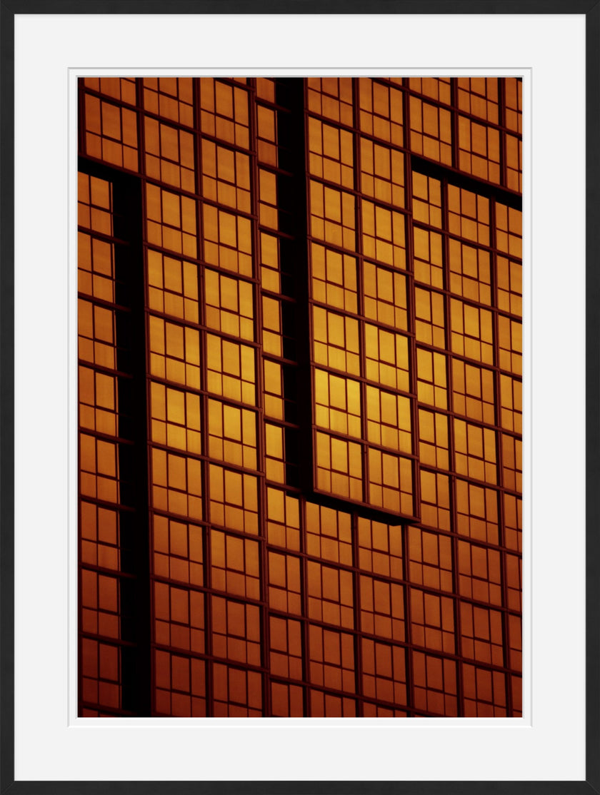 Sunset Ballet- Abstract Architecture Photography Framed Print | Modern Fine Art | by Kevin Quinn