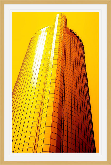 Summer In The City- Abstract Architecture Photography Framed Print | Modern Fine Art | by Kevin Quinn