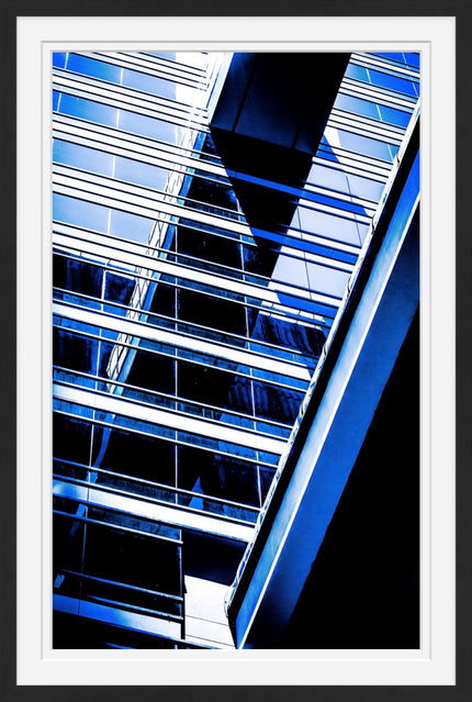 Continuum- Abstract Architecture Photography Framed Print | Modern Fine Art | by Kevin Quinn