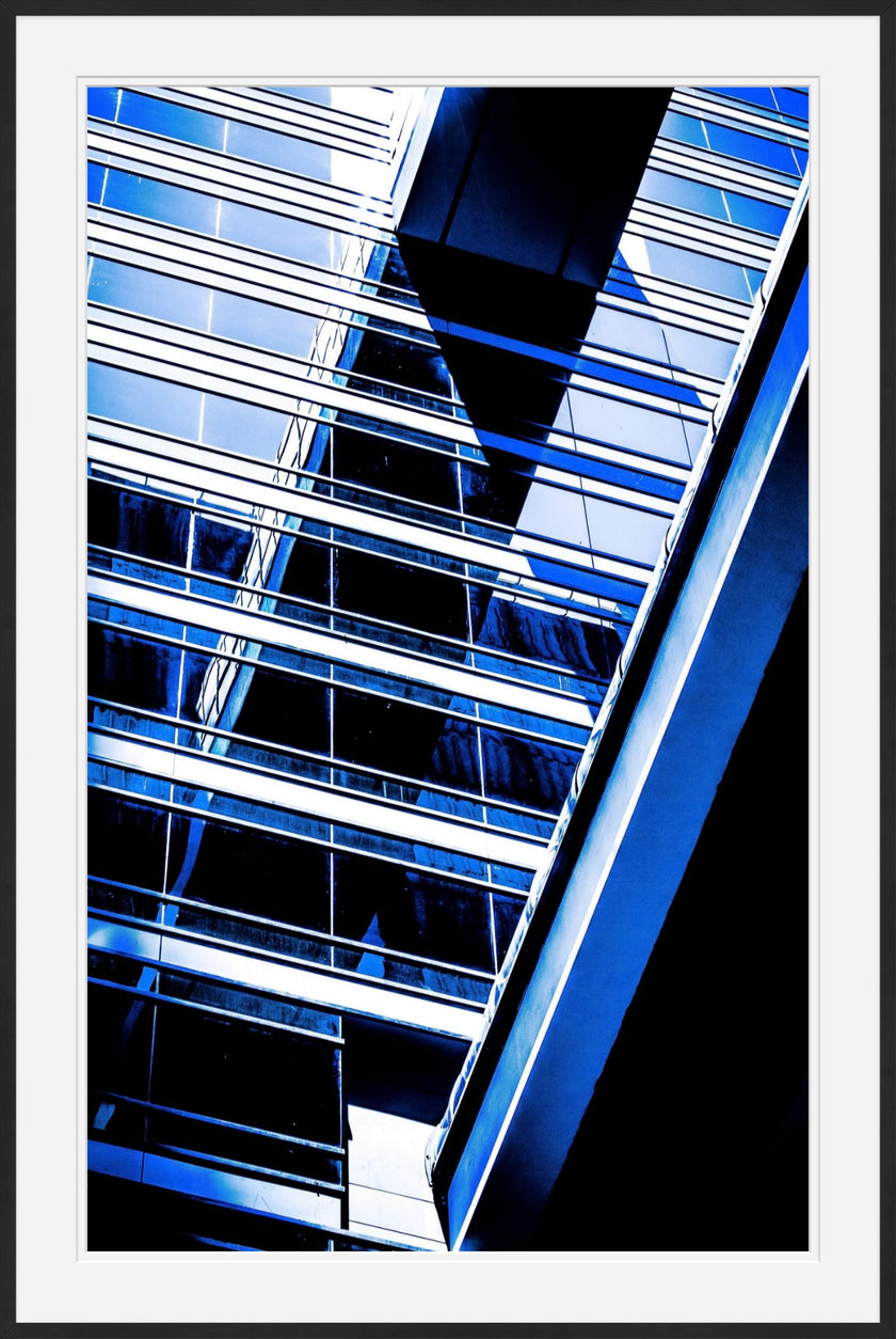 Continuum- Abstract Architecture Photography Framed Print | Modern Fine Art | by Kevin Quinn
