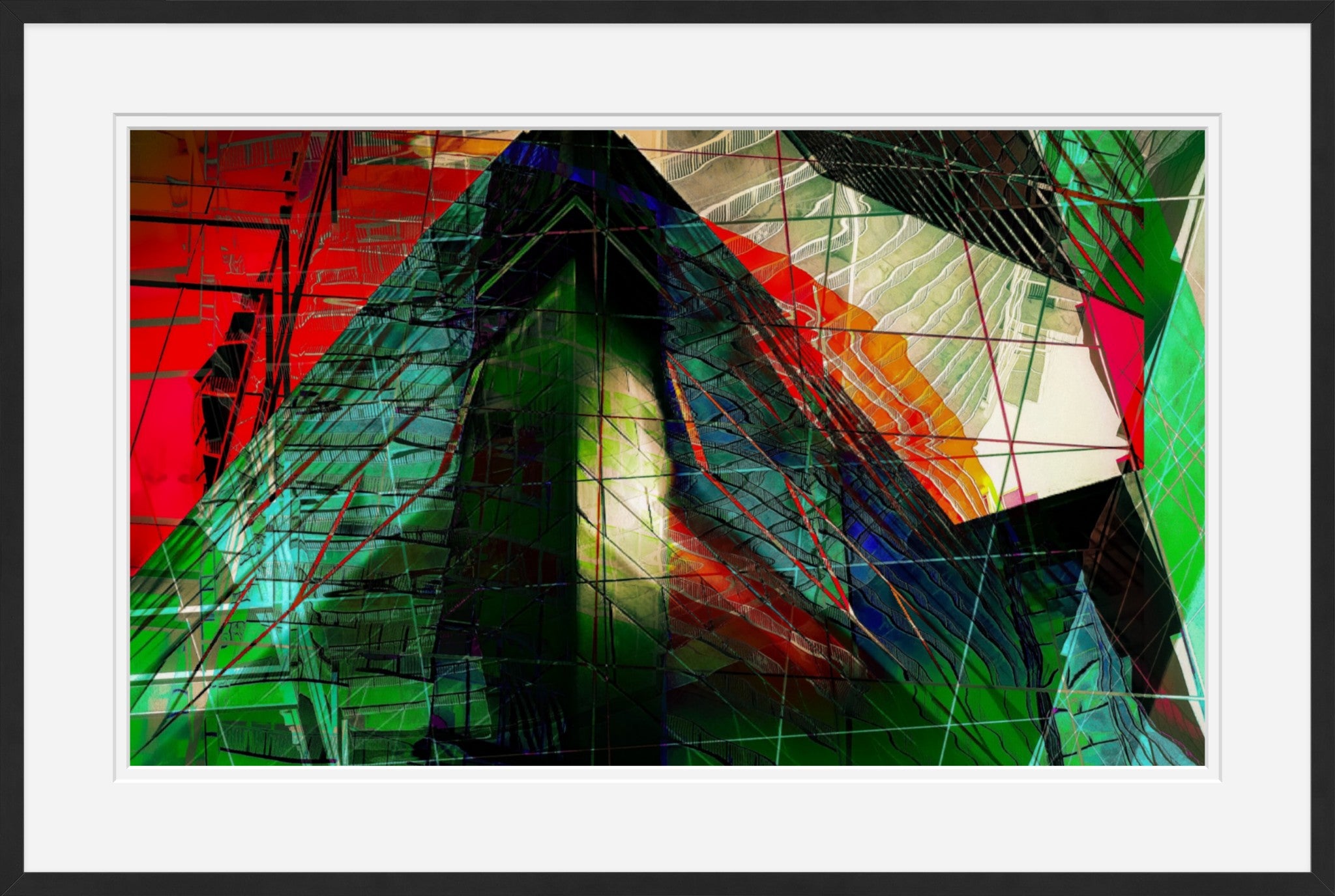 In The Journey- Abstract Architecture Photography Framed Print | Modern Fine Art | by Kevin Quinn