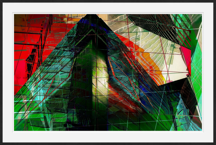 In The Journey- Abstract Architecture Photography Framed Print | Modern Fine Art | by Kevin Quinn