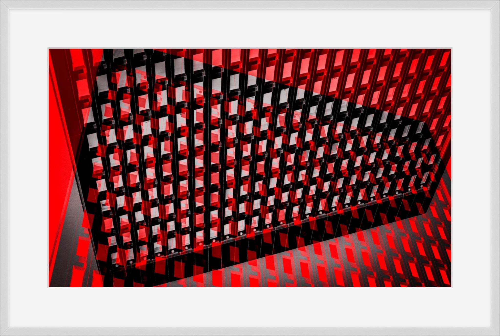 Romeo and Juliet- Abstract Architecture Photography Framed Print | Modern Fine Art | by Kevin Quinn