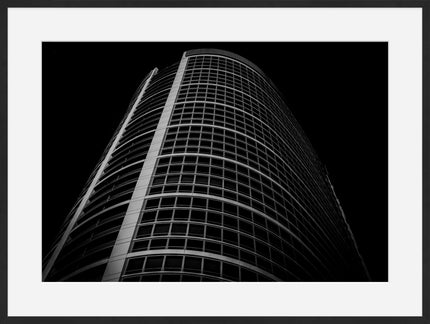 Paint It Black- Abstract Architecture Photography Framed Print | Modern Fine Art | by Kevin Quinn
