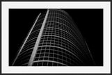 Paint It Black- Abstract Architecture Photography Framed Print | Modern Fine Art | by Kevin Quinn