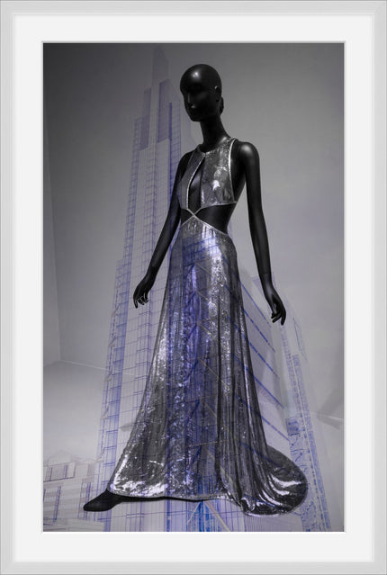 Artificial Intelligence- Abstract Architecture Photography Framed Print | Modern Fine Art | by Kevin Quinn