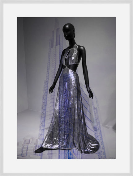 Artificial Intelligence- Abstract Architecture Photography Framed Print | Modern Fine Art | by Kevin Quinn