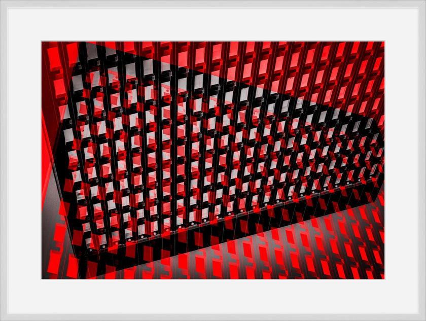 Romeo and Juliet- Abstract Architecture Photography Framed Print | Modern Fine Art | by Kevin Quinn