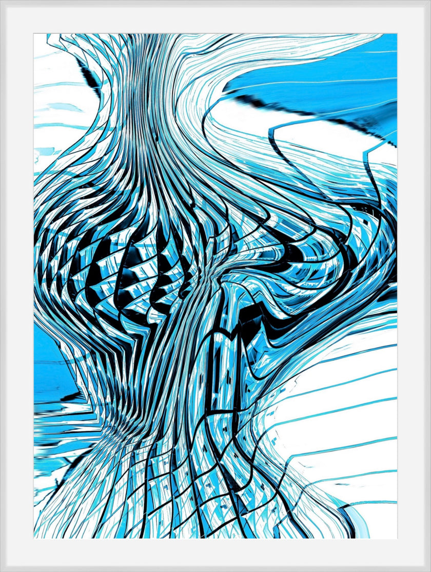 Goodnight Elizabeth- Abstract Architecture Photography Framed Print | Modern Fine Art | by Kevin Quinn