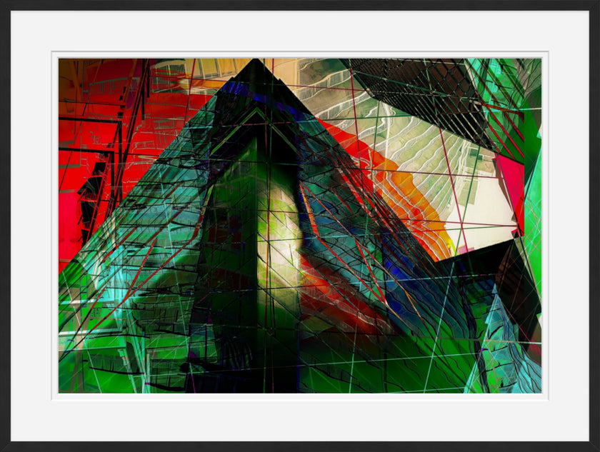 In The Journey- Abstract Architecture Photography Framed Print | Modern Fine Art | by Kevin Quinn