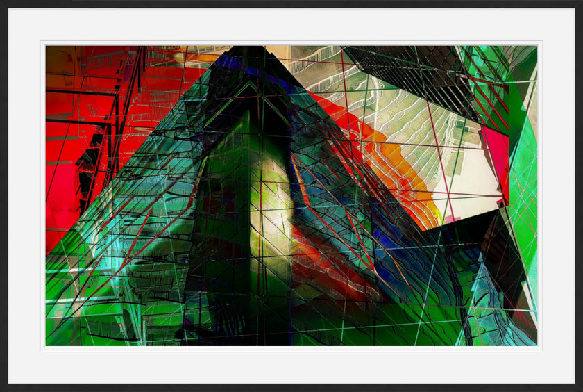 In The Journey- Abstract Architecture Photography Framed Print | Modern Fine Art | by Kevin Quinn