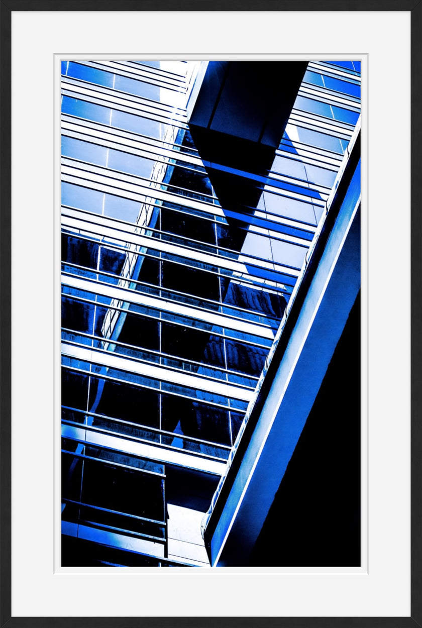 Continuum- Abstract Architecture Photography Framed Print | Modern Fine Art | by Kevin Quinn
