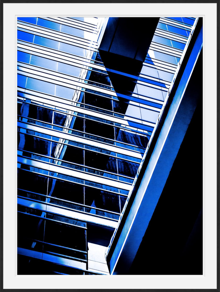 Continuum- Abstract Architecture Photography Framed Print | Modern Fine Art | by Kevin Quinn