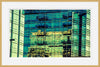 Watercoloring With You- Abstract Architecture Photography Framed Print | Modern Fine Art | by Kevin Quinn