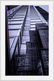 Red Rain- Abstract Architecture Photography Framed Print | Modern Fine Art | by Kevin Quinn