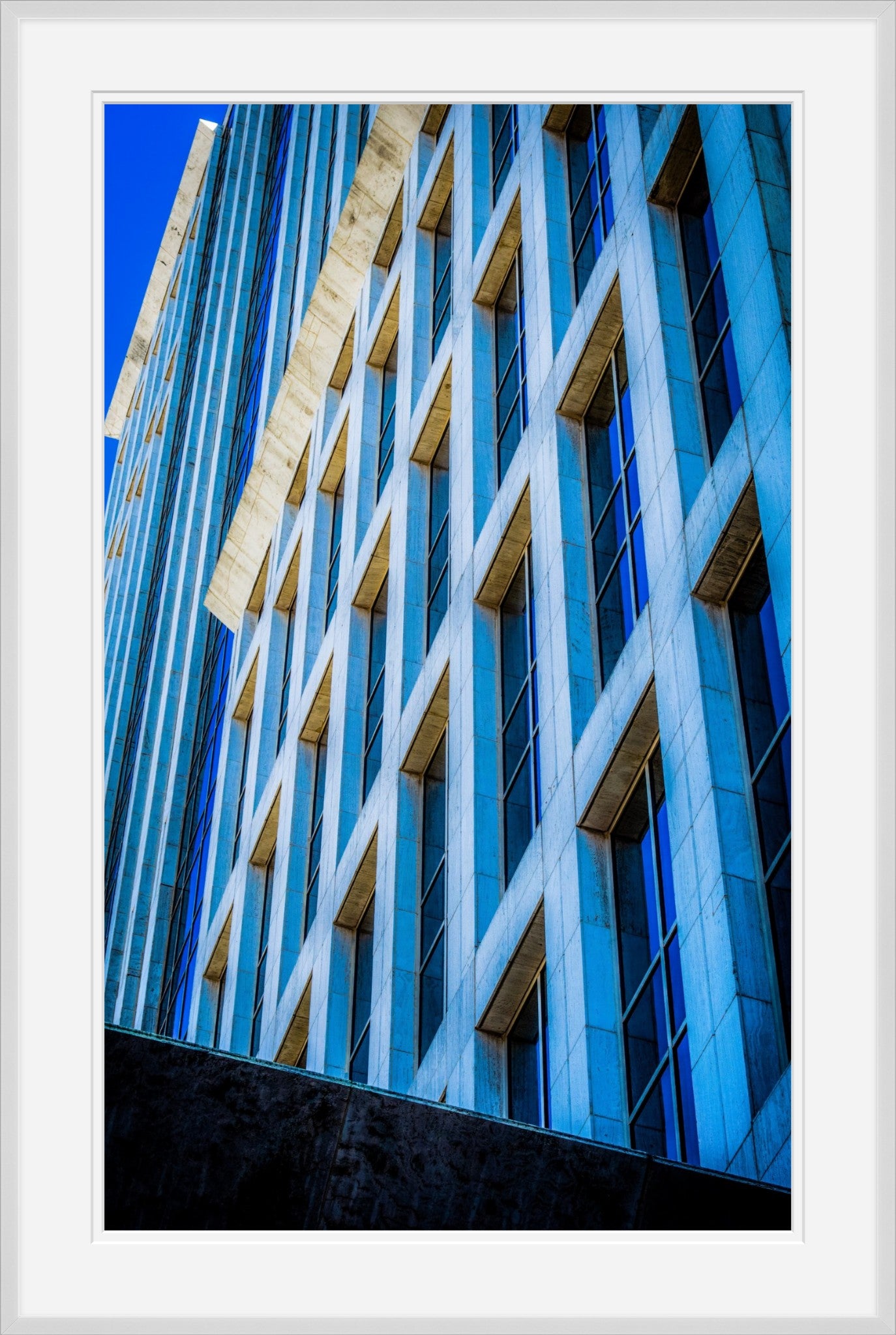 Chloe's Goodbye- Abstract Architecture Photography Framed Print | Modern Fine Art | by Kevin Quinn