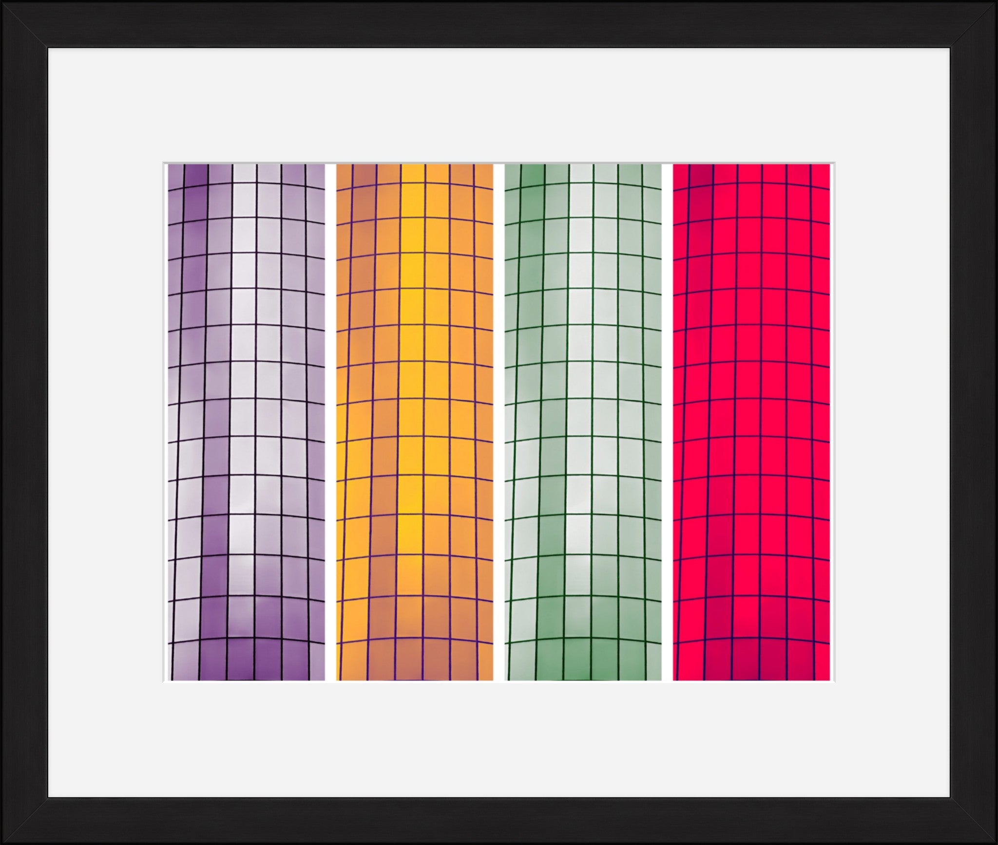 Candy- Abstract Architecture Photography Framed Print | Modern Fine Art | by Kevin Quinn