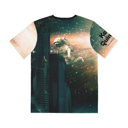 Finding Atlantis By Kevin Quinn -Modern Urban Abstract Art Graphic Tee — All-Over Print Shirt