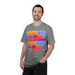 Picnic In The Park With You By Kevin Quinn -Abstract Sunset Blocks Urban Architecture Atlanta T-Shirt