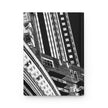 Stand By Me By Kevin Quinn - Architectural Black & White Hardcover Journal — Urban Skyline Notebook