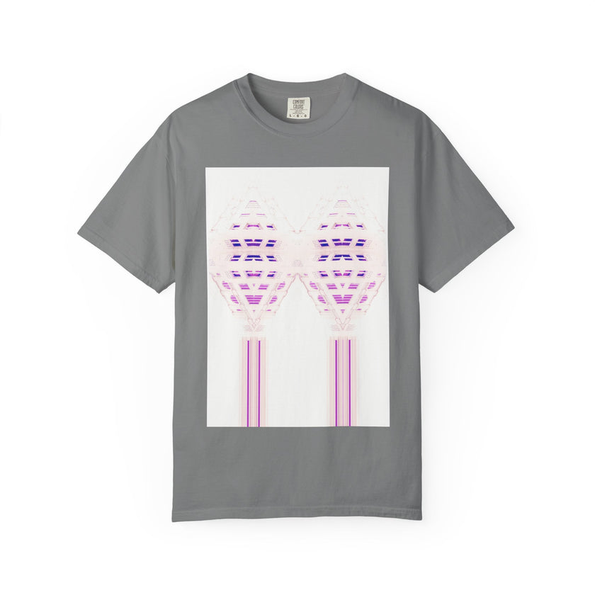 Breathing Together By Kevin Quinn -Urban Modern Abstract Architecture Graphic Tee Shirt