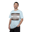 Thought Machine By Kevin Quinn -Optical Waveform Graphic T‑Shirt — Geometric Illusion Art Tee