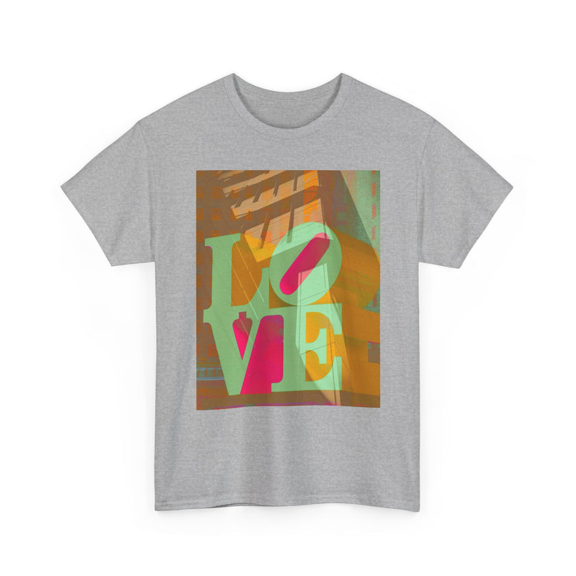 Strike A Pose By Kevin Quinn– Colorful Philly Pop Art Architecture Love T-Shirt