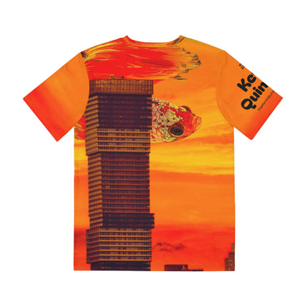 I Am By Kevin Quinn -Unique Modern Urban Abstract Architecture Graphic Tee —All-Over Print Shirt