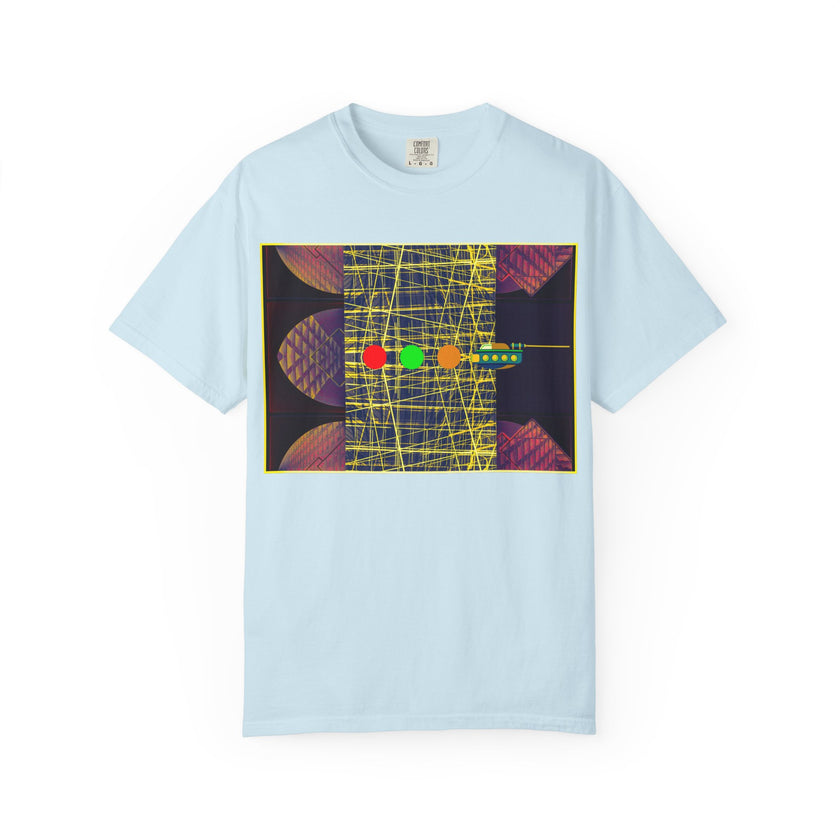 Ubie The Uber Driver By Kevin Quinn Graphic T-Shirt — Retro Geometric Streetwear