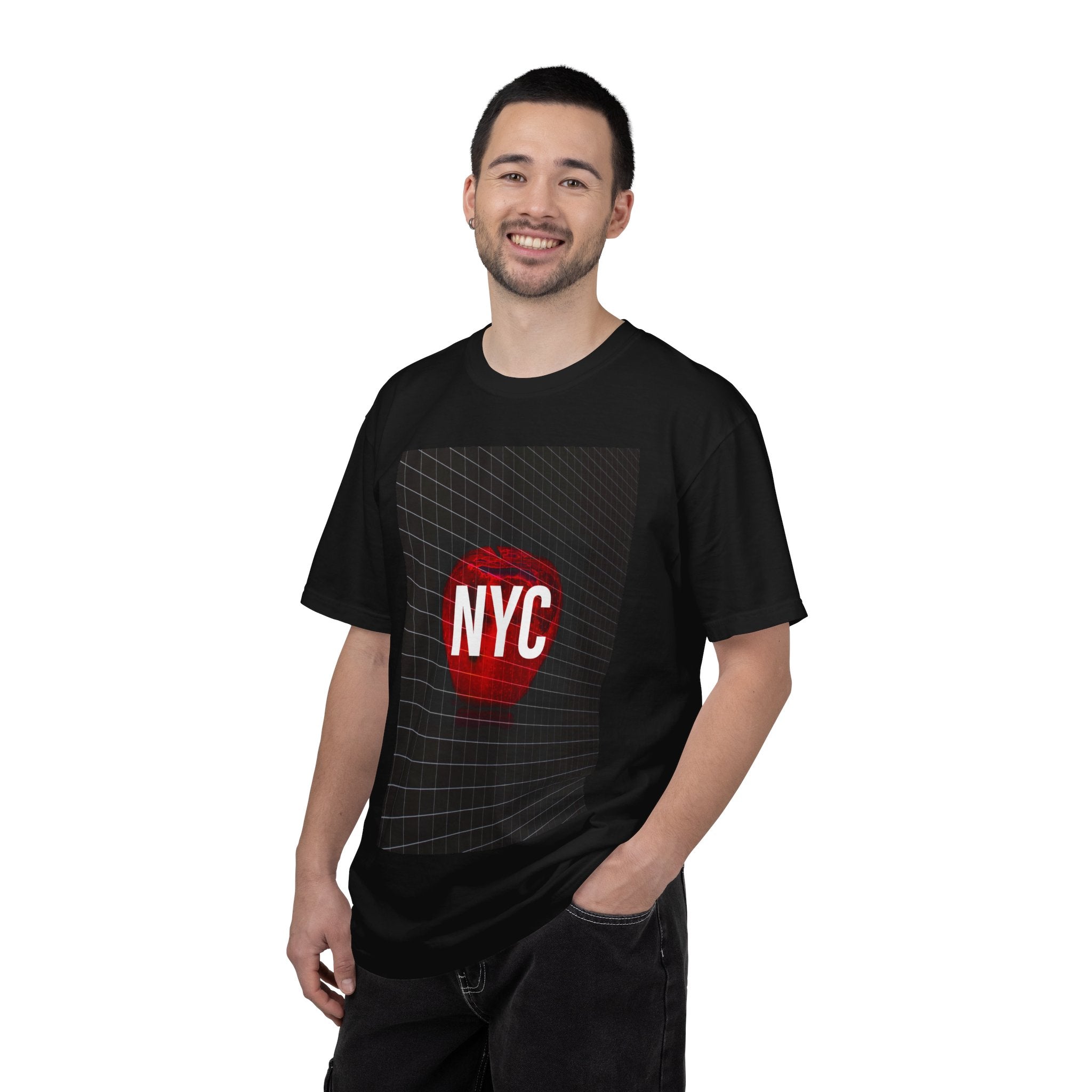 A Night In New York By Kevin Quinn -Modern Urban Abstract Architecture Graphic T-Shirt