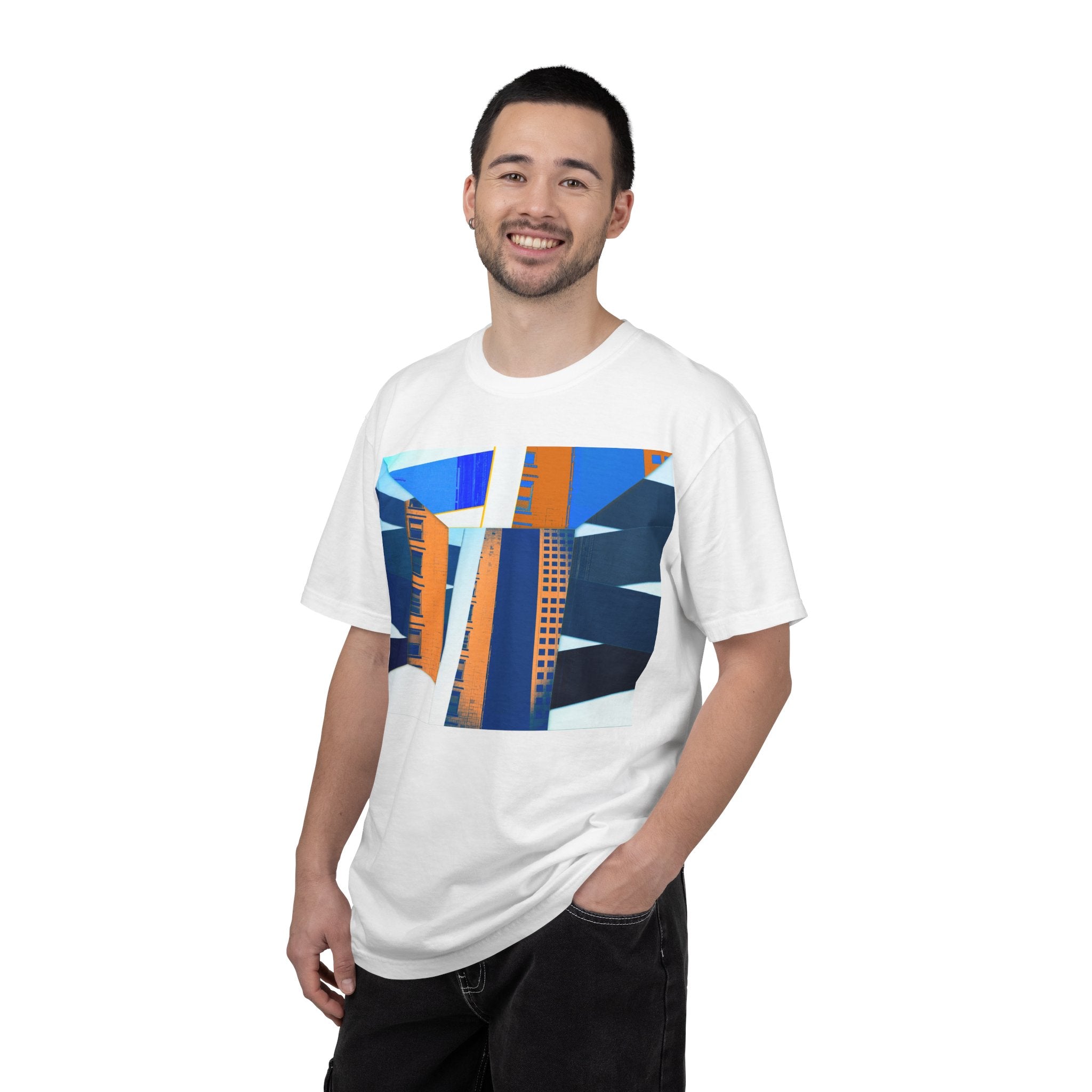Magnetism By Kevin Quinn -Modern Abstract Urban Architecture Graphic T-Shirt
