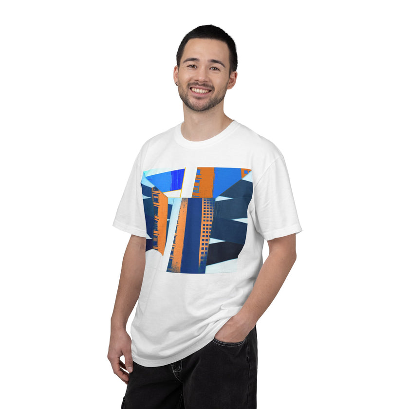 Magnetism By Kevin Quinn -Modern Abstract Urban Architecture Graphic T-Shirt