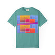 Picnic In The Park With You By Kevin Quinn -Abstract Sunset Blocks Urban Architecture Atlanta T-Shirt