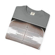 Thought Machine By Kevin Quinn -Optical Waveform Graphic T‑Shirt — Geometric Illusion Art Tee