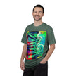 Rooftop Jazz By Kevin Quinn -Abstract Urban Modern Architecture Psychedelic Swirl T-Shirt