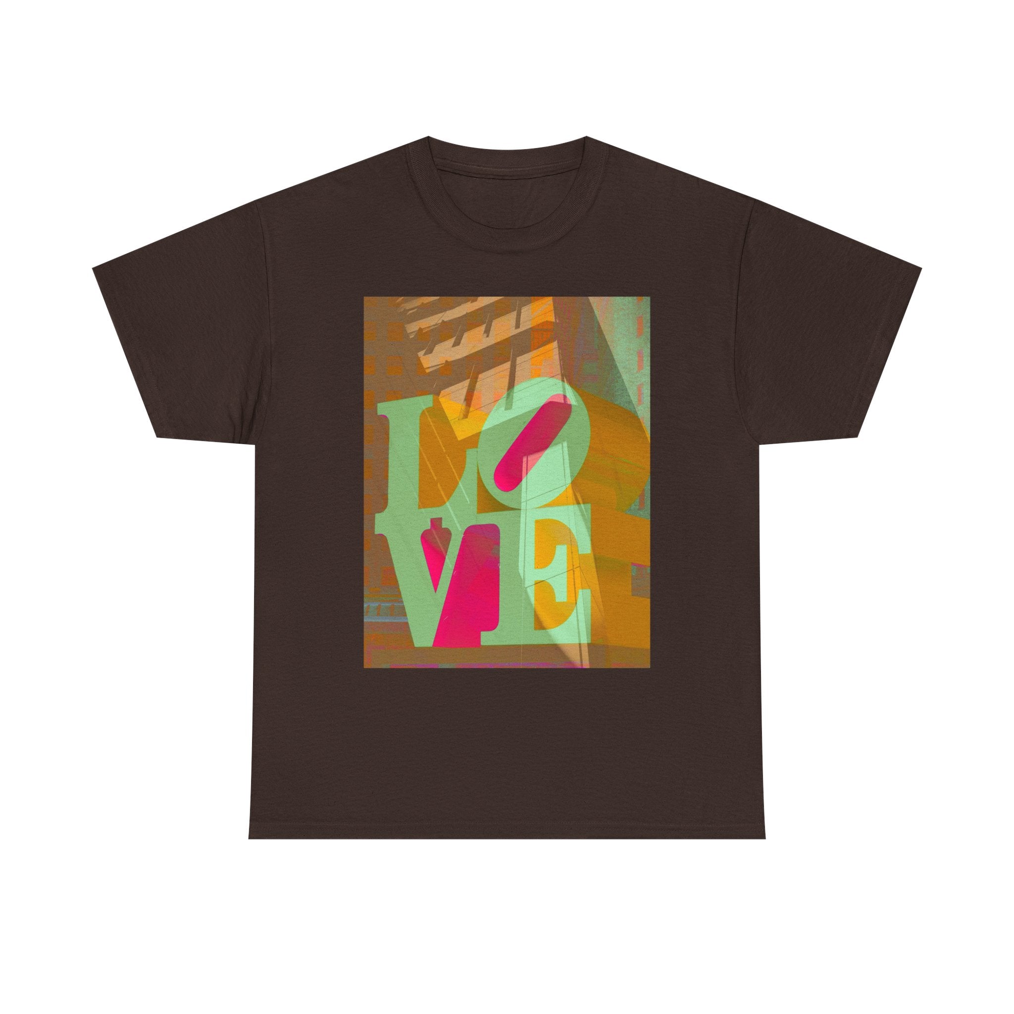 Strike A Pose By Kevin Quinn– Colorful Philly Pop Art Architecture Love T-Shirt