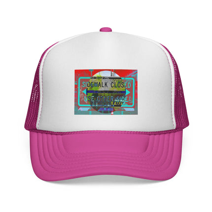 The Other Side By Kevin Quinn -Abstract Urban Wear Trucker Hat