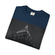 Requiem By Kevin Quinn   -Architectural Nightscape T-Shirt — Gothic Building Photo Tee