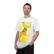 Lemonheads and Lollipops By Kevin Quinn   -Abstract Yellow Spiral Urban Modern Architecture Graphic Tee