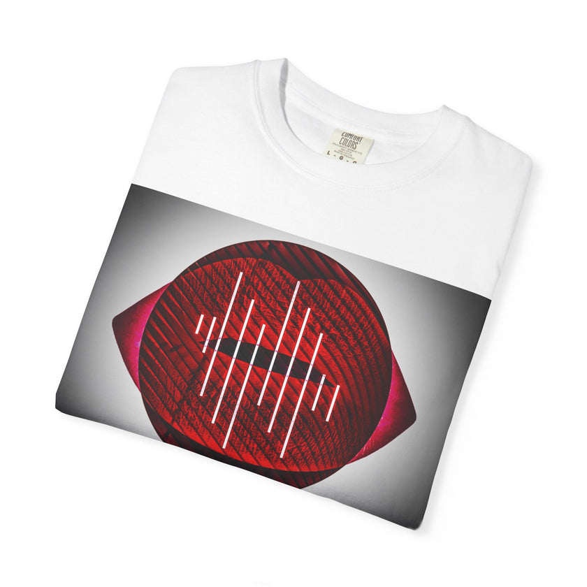 A Goodnight Kiss By Kevin Quinn -Modern Abstract Urban Architecture Graphic T-Shirt