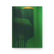 Behind The Emerald Door By Kevin Quinn - Architectural Green Hardcover Journal — Urban Sunset Notebook