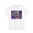 When We Met By Kevin Quinn -Romantic Modern Abstract Urban Architecture T-Shirt