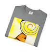 Lemonheads and Lollipops By Kevin Quinn   -Abstract Yellow Spiral Urban Modern Architecture Graphic Tee