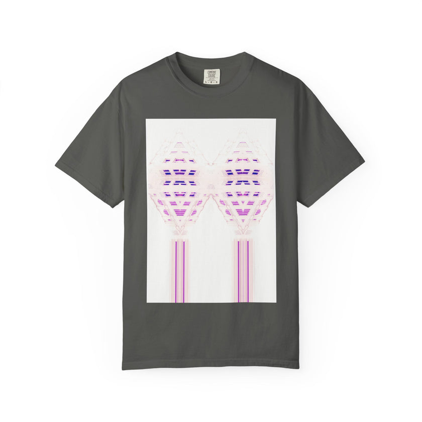 Breathing Together By Kevin Quinn -Urban Modern Abstract Architecture Graphic Tee Shirt