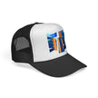 Custom Abstract Cityscape Trucker Cap - 