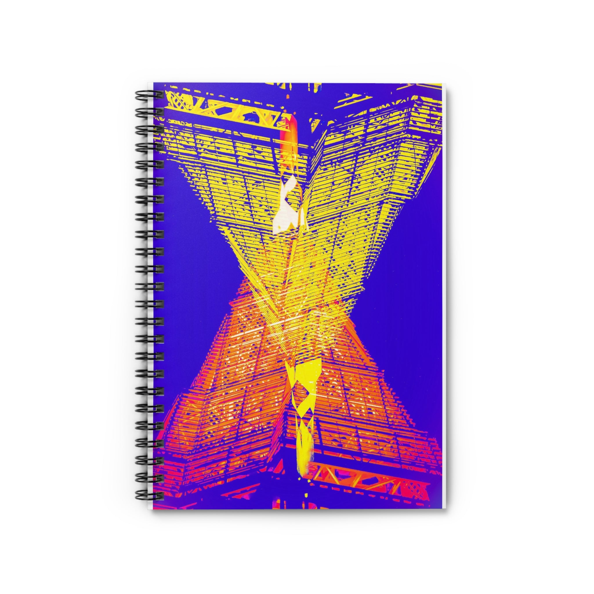 Love Story By Kevin Quinn -Pop Architecture Spiral Notebook — Ruled Journal for Travel Notes & Sketches